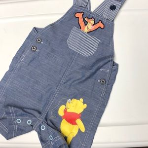 Winnie the Pooh Shorts Overall